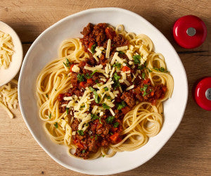 Super Lazy Vegan Spaghetti Bolognese
