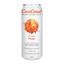 Load image into Gallery viewer, CocoCoast Mango Coconut Water 500ml