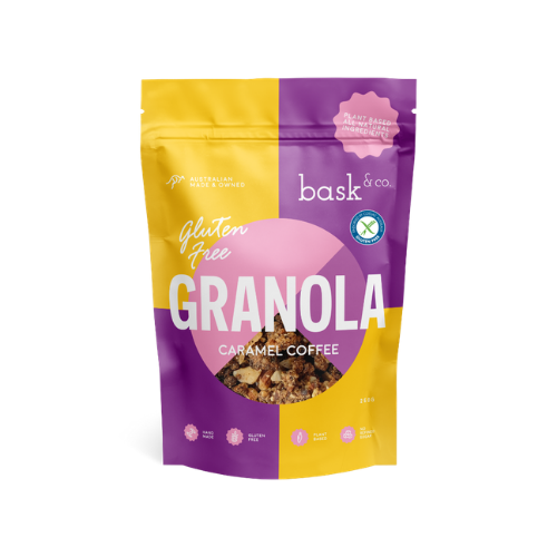 Bask & Co Caramel Coffee Gluten Free Granola