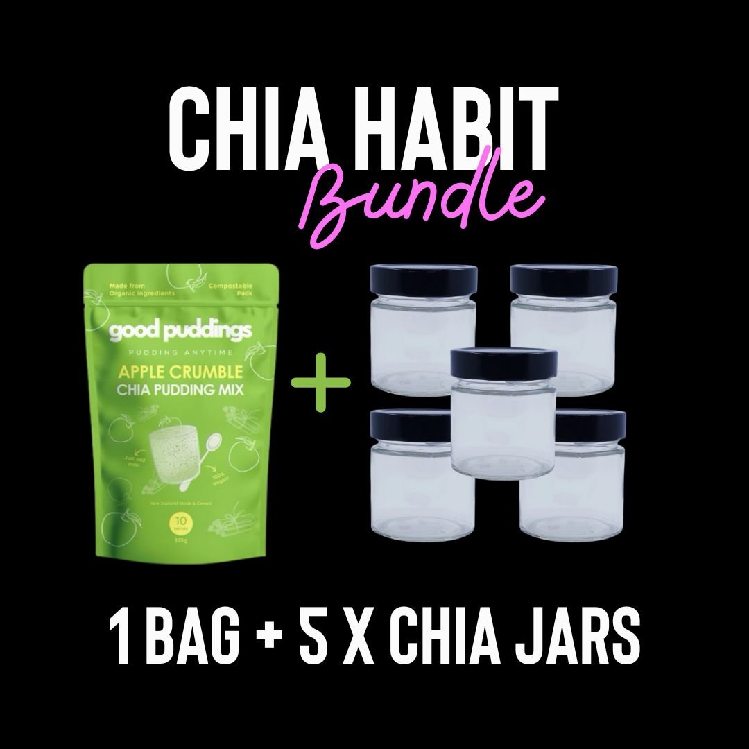 Apple Crumble - Chia Habit Bundle - Good Puddings
