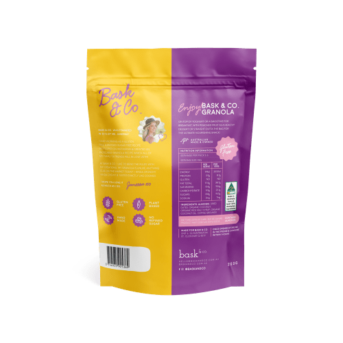 Bask & Co Caramel Coffee Gluten Free Granola - Good Puddings