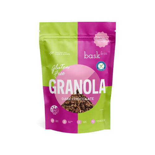 Bask & Co Dark Chocolate Gluten Free Granola - Good Puddings