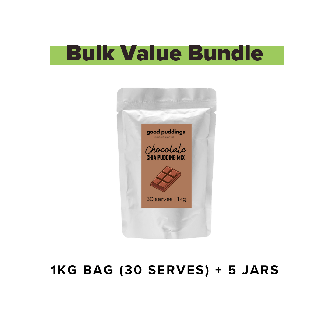 Chocolate Chia Mix – Bulk Buy Value Bundle - Good Puddings