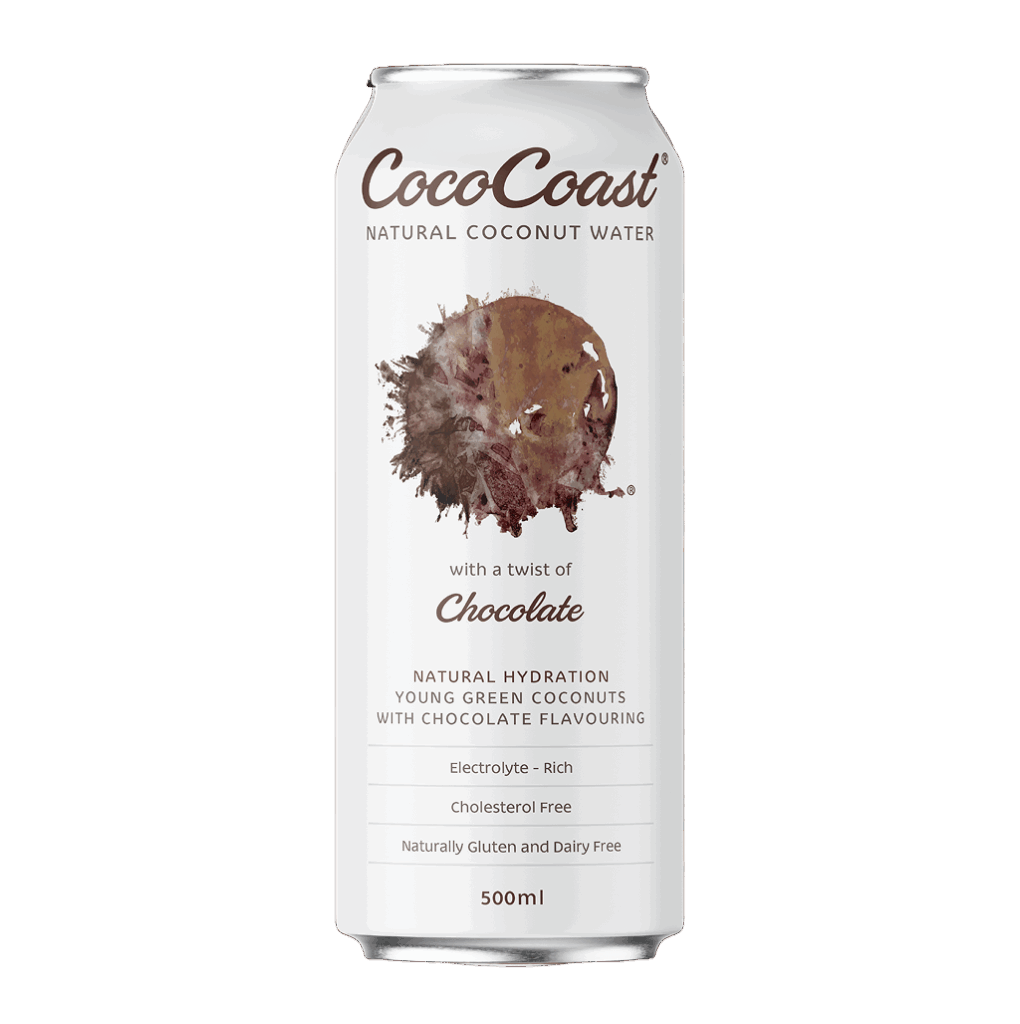 CocoCoast Chocolate Coconut Water 500ml - Good Puddings