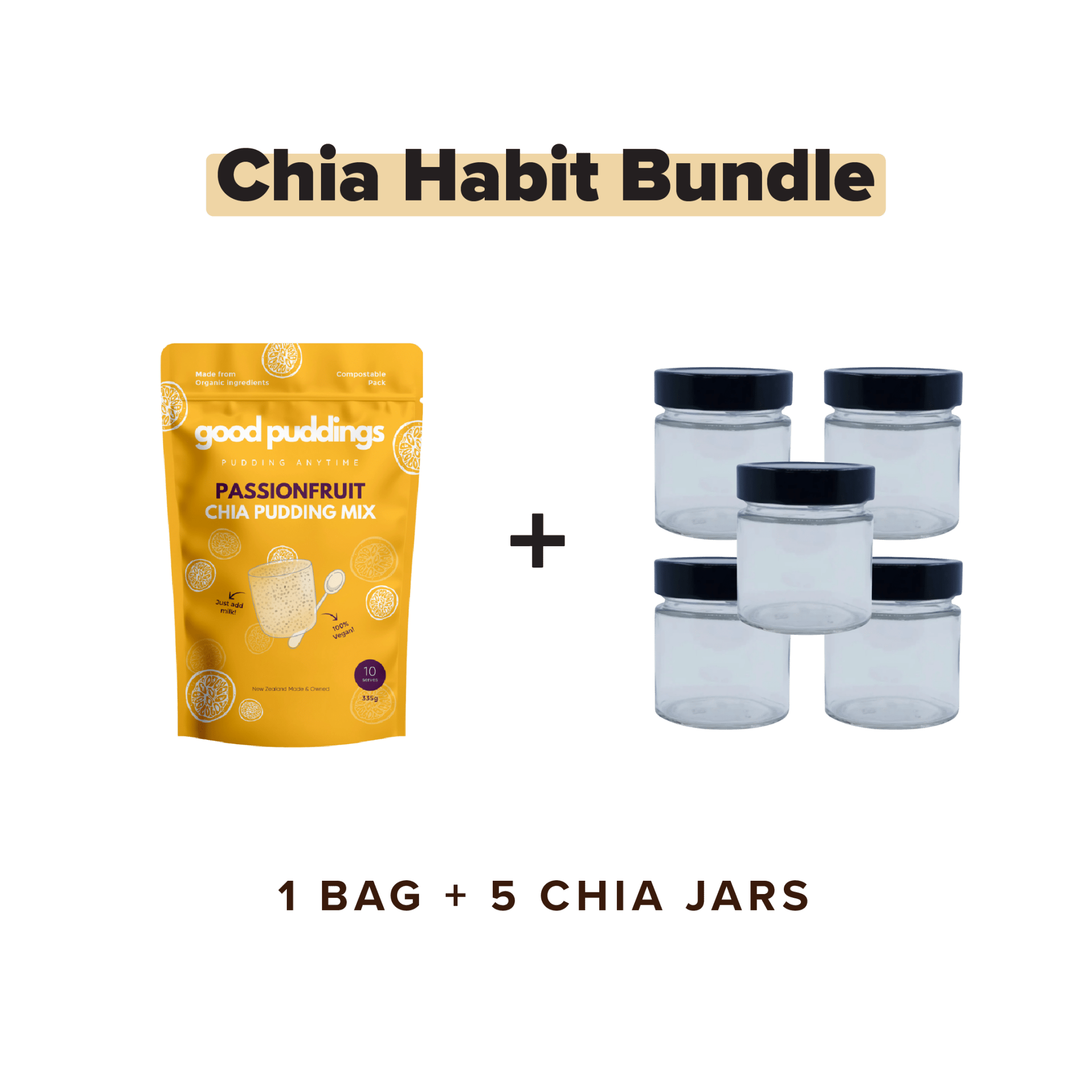 Passionfruit - Chia Habit Bundle - Good Puddings