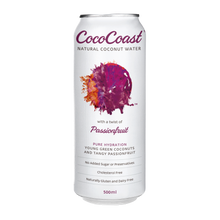 Load image into Gallery viewer, CocoCoast Passionfruit Coconut Water 500ml
