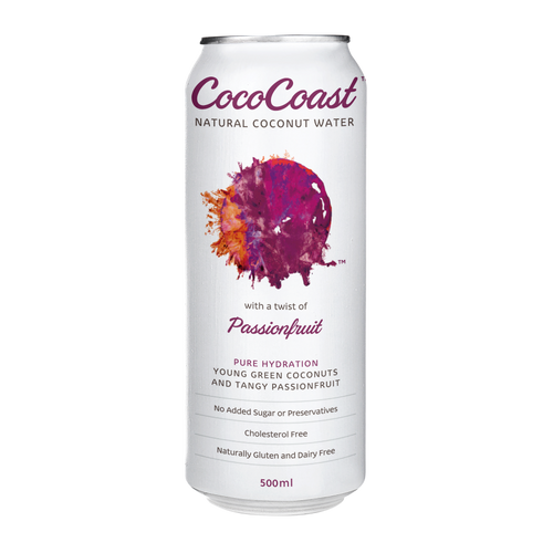 CocoCoast Passionfruit Coconut Water 500ml
