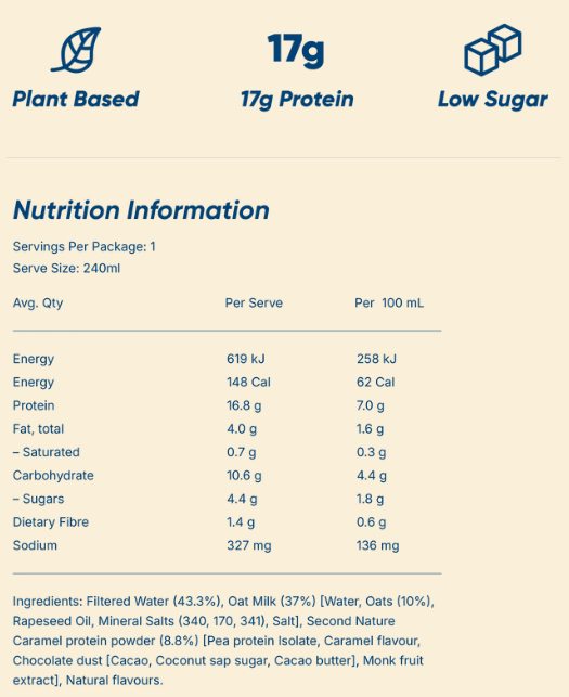 Shnack Salted Caramel Protein Shake - Good Puddings