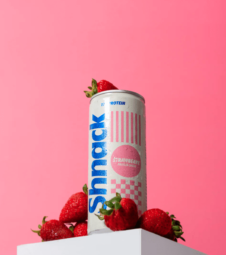 Shnack Salted Strawberry Protein Shake NEW RELEASE 🍓 - Good Puddings