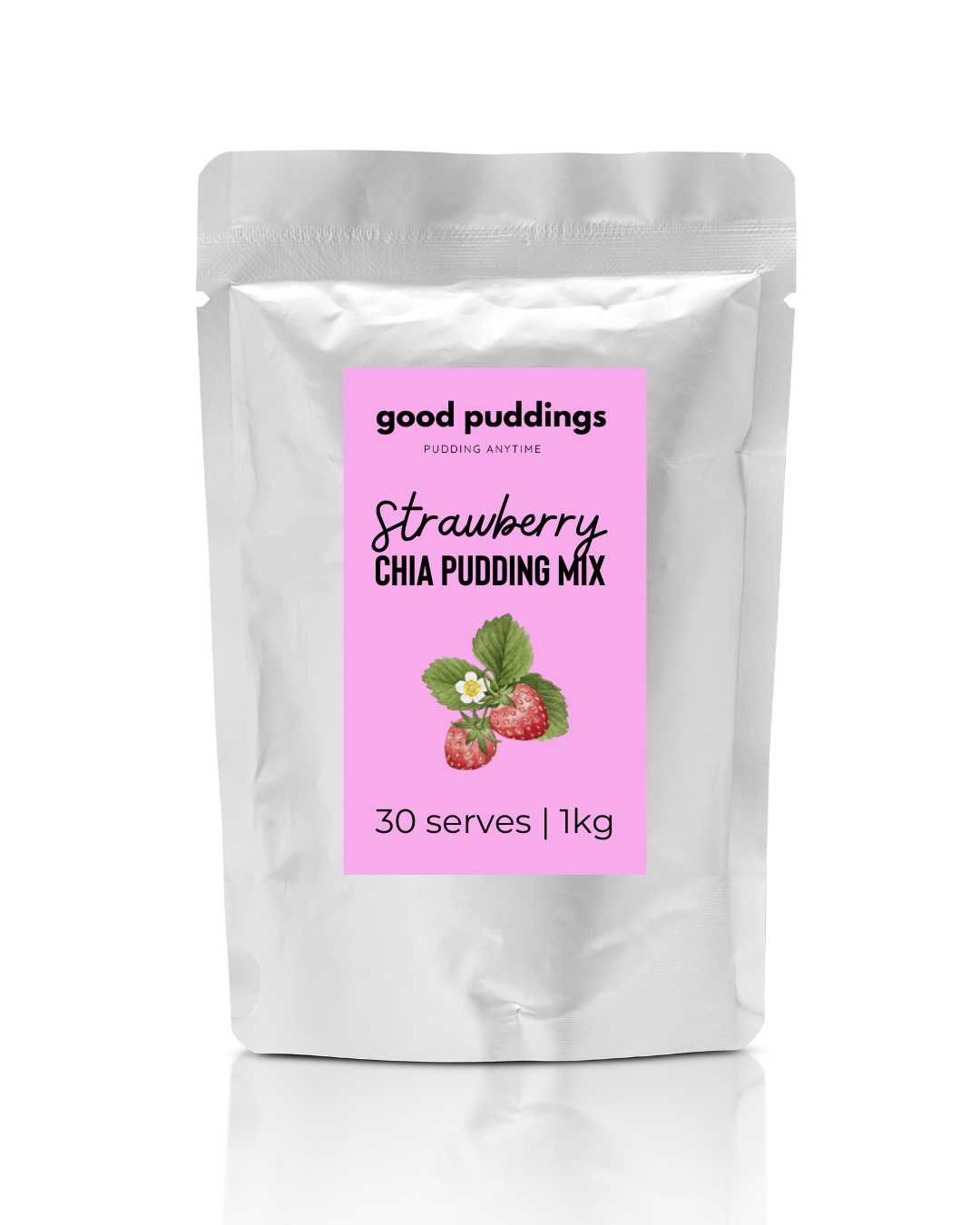 Strawberry Chia Mix (Preview) - Good Puddings