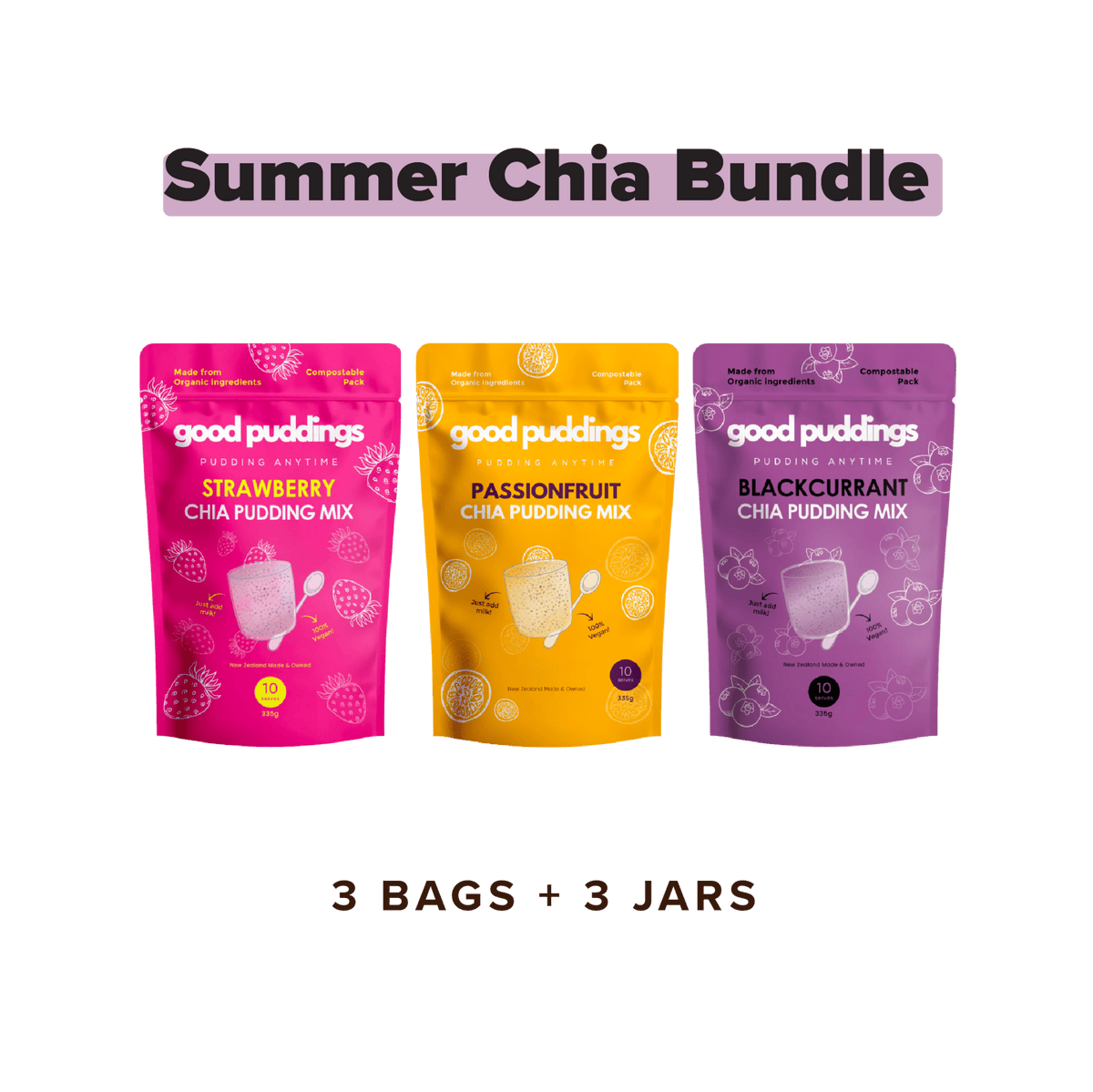 Summer Chia Bundle – Good Puddings