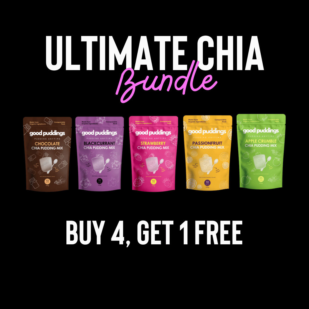 Ultimate Chia Bundle - Buy 4, Get 1 Free! - Good Puddings